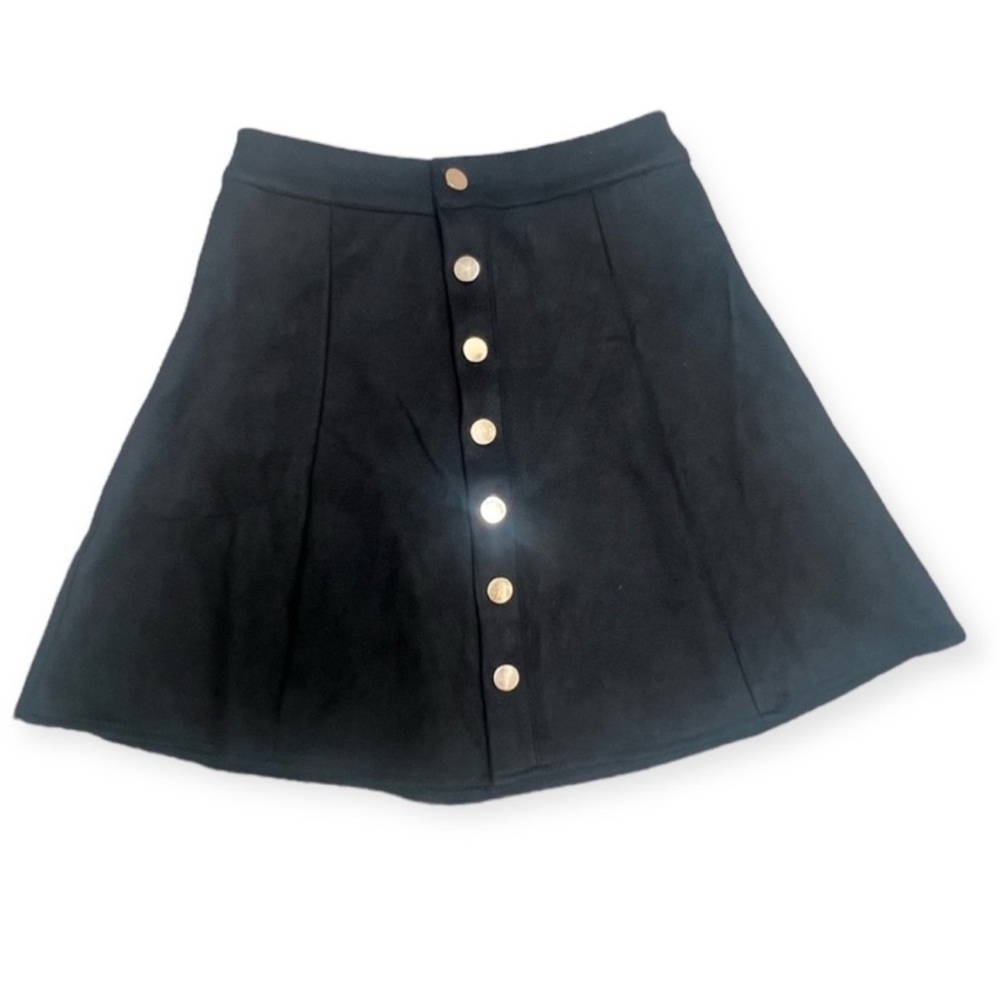 NWT Fuiloth Faux Suede Feel Mini Skirt Size S